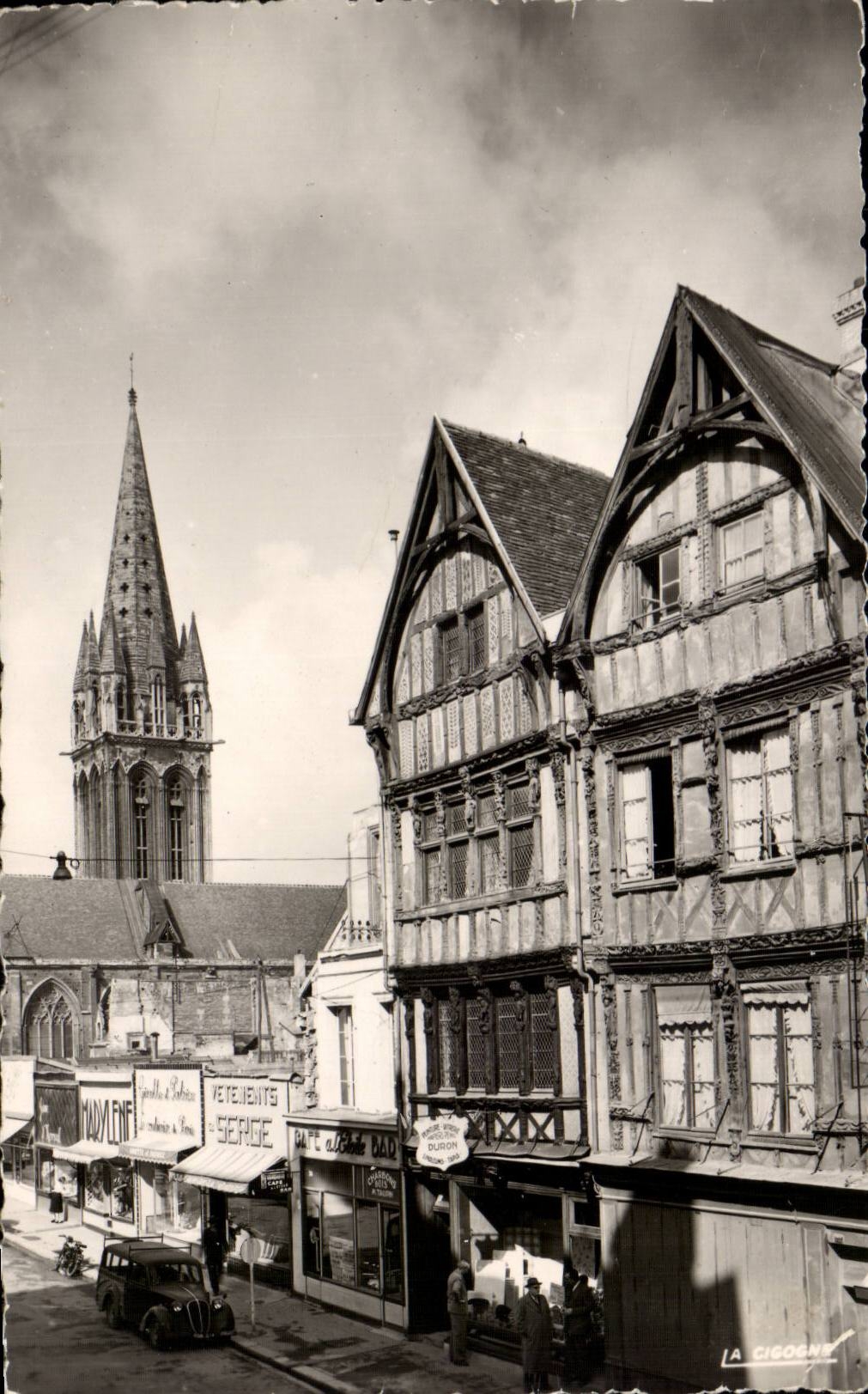 Caen - Maison du Bois rue Saint Pierre - CPA 