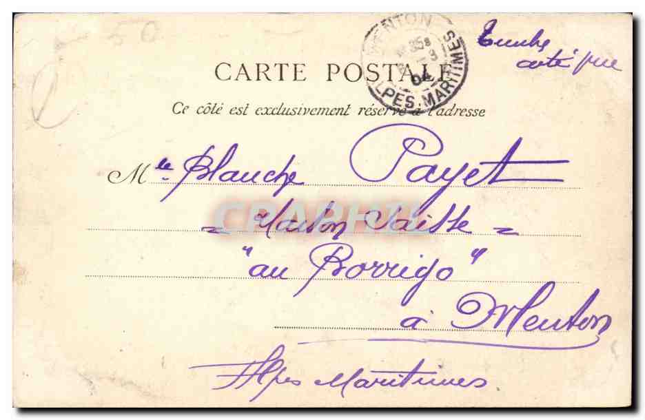 Caen - Abbaye aux Dames Eglise de la Trinite - CPA  — Verso
