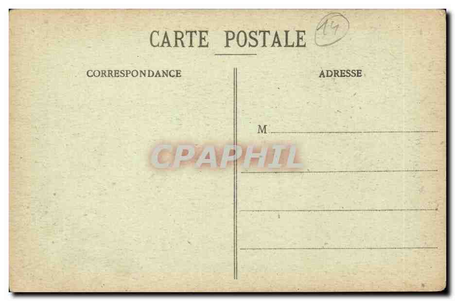 Villers sur Mer CPA Vue prise du donjon — Rückseite