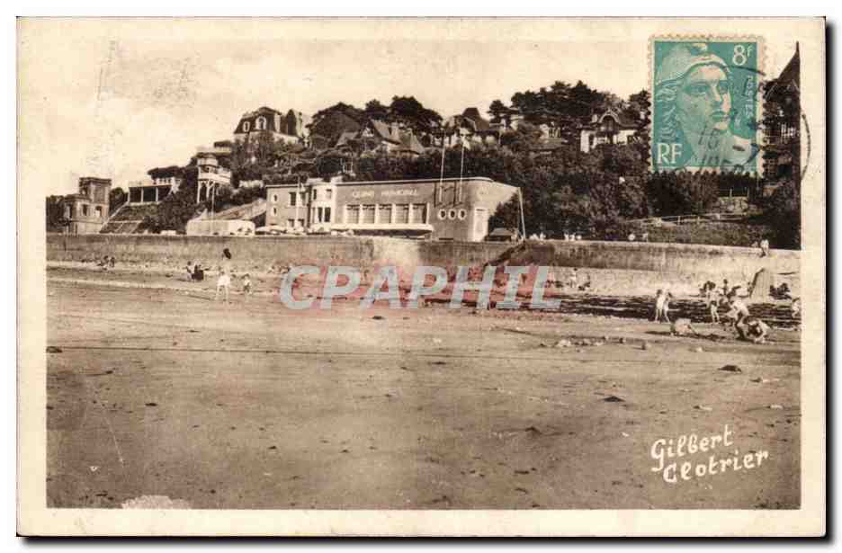 Vilerville sur Mer cPA La plage et la digue