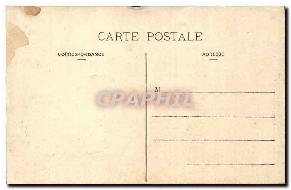 Paris CPA Aide souvenir (plan) — Rückseite