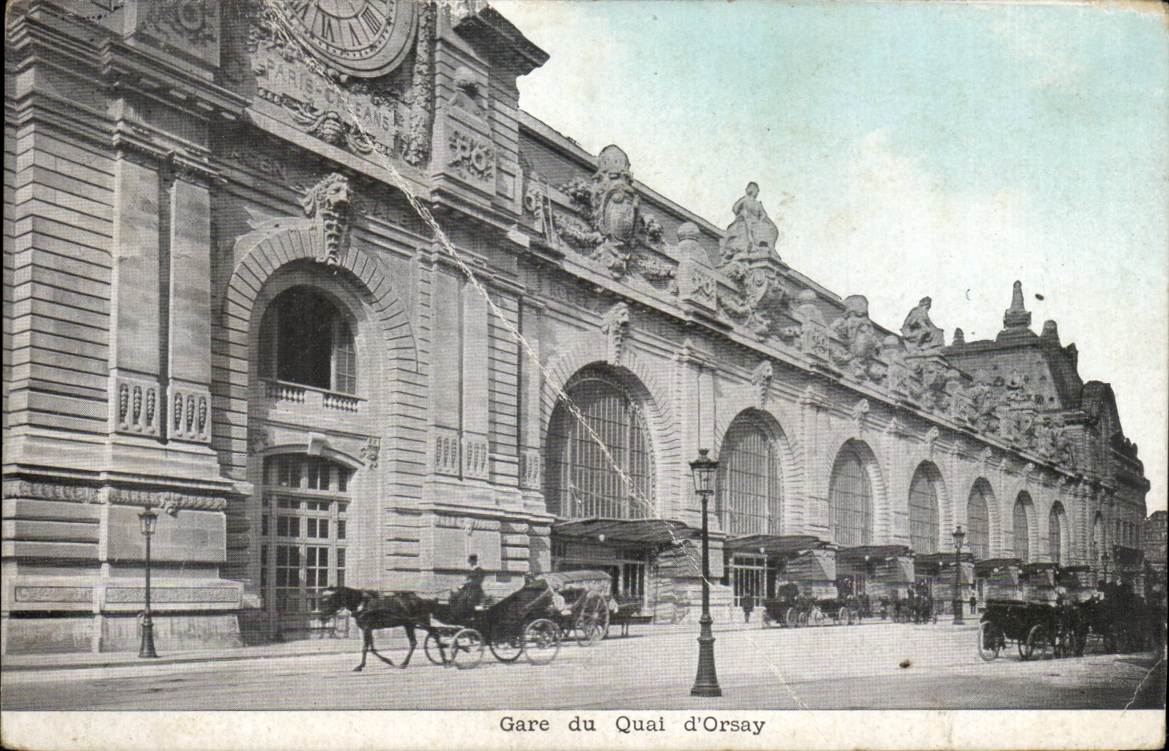 Paris CPA Gare du quai d'orsay