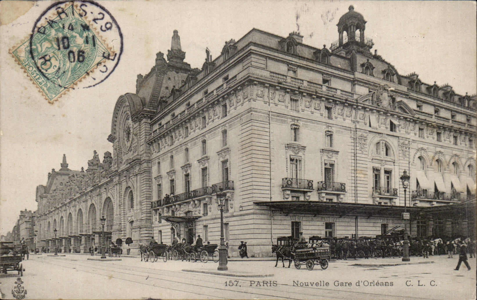 Paris CPA Nouvelle gare d'Orleans (Orsay)