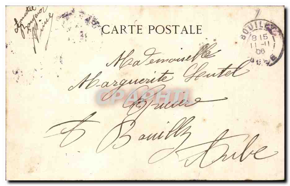Paris CPA Nouvelle gare d'Orleans (Orsay) — Rückseite