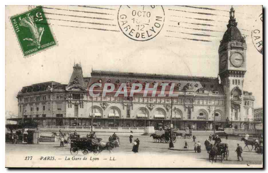 Paris CPA Gare de Lyon