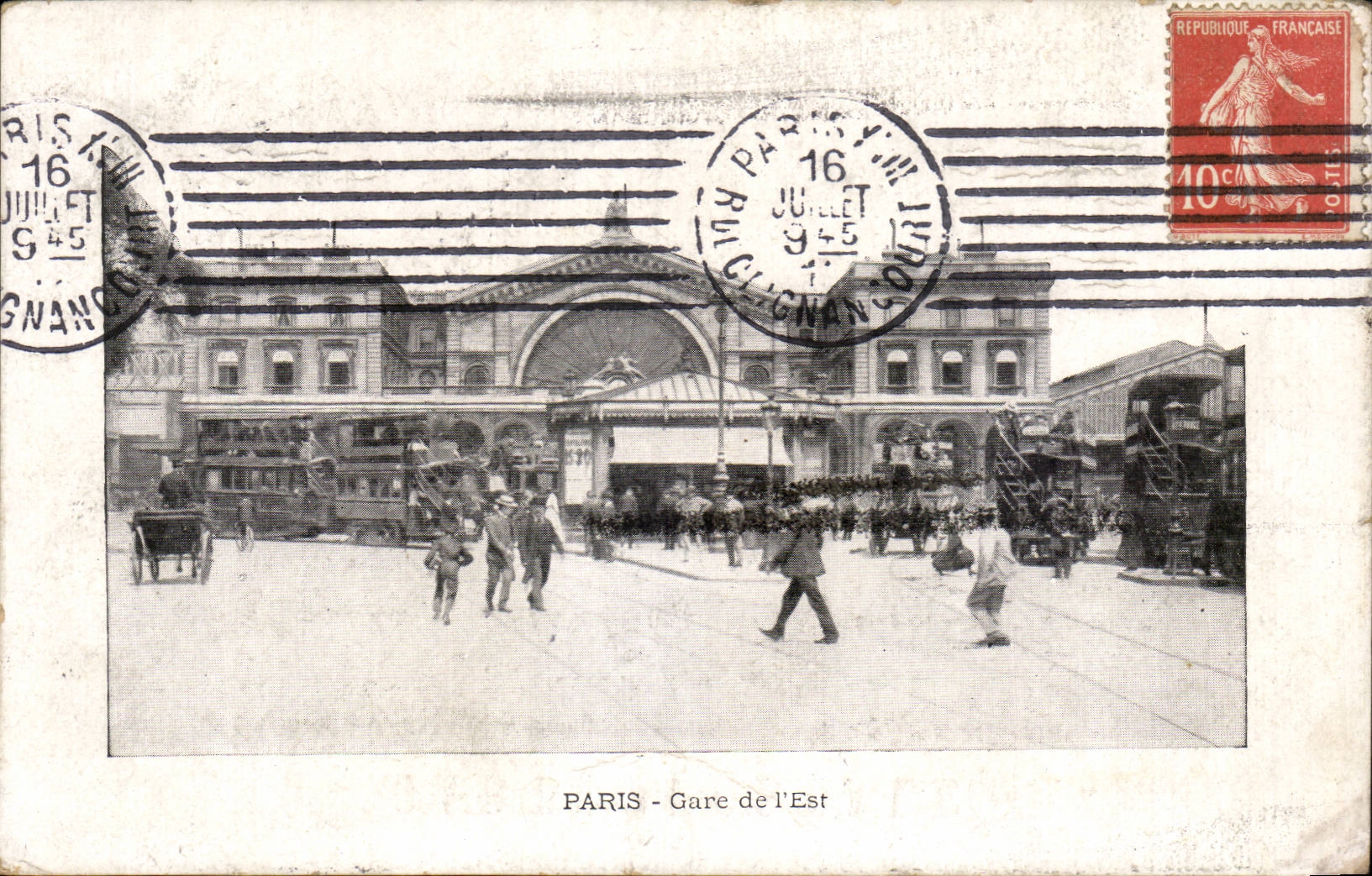 Paris CPA Gare de l'Est