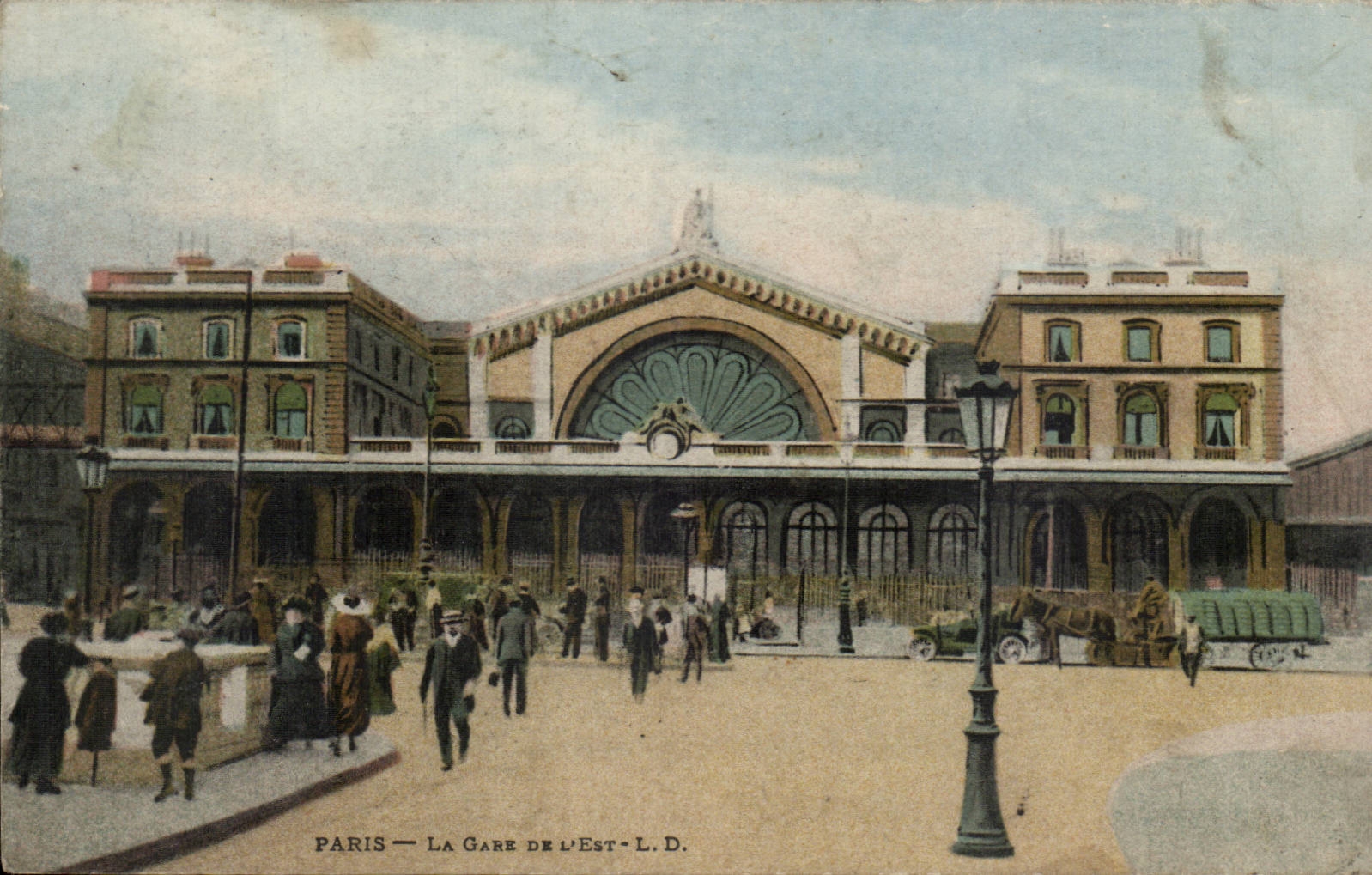 Paris CPA Gare de l'Est