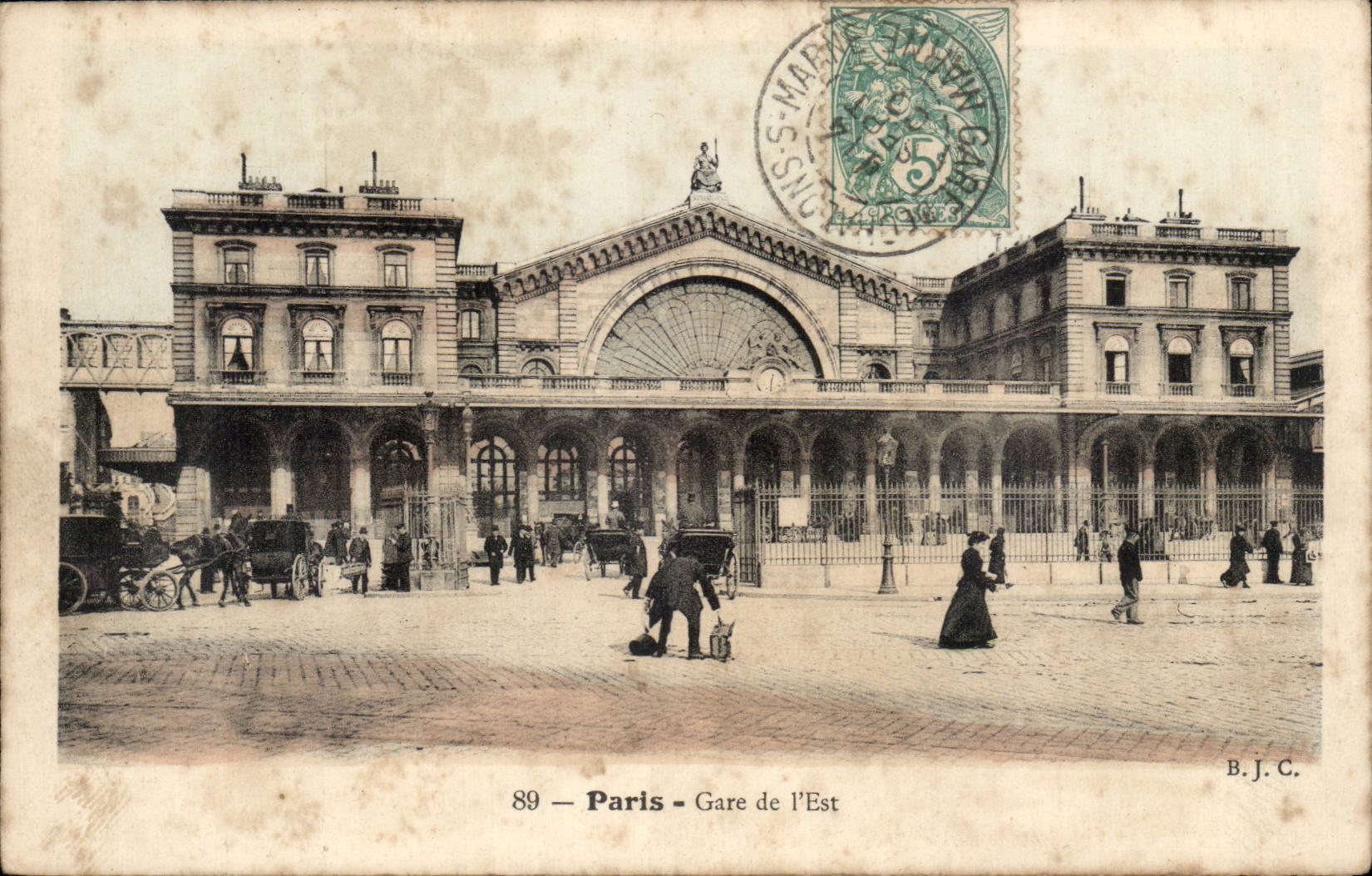 Paris CPA Gare de l'Est
