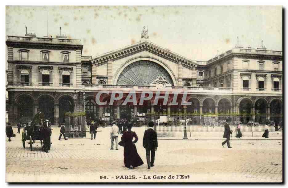 Paris CPA Gare de l'Est 