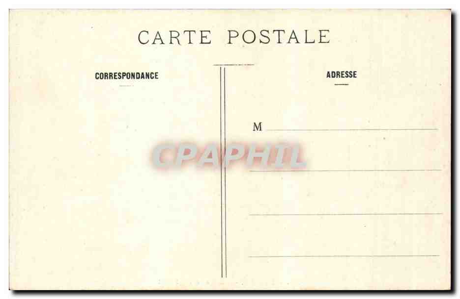 Paris CPA Gare de l'Est  — Rückseite