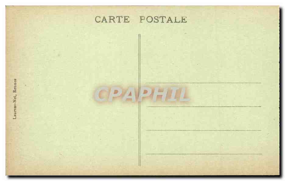 Carnac - Interieur de l'Eglise Voute ornee de peintures de XVII siecle - CPA  — Rückseite