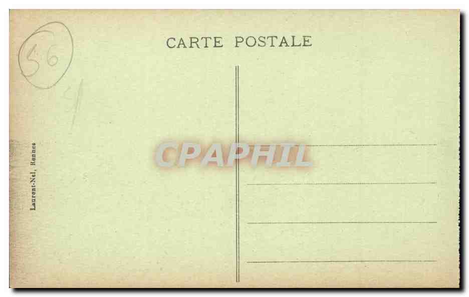 Carnac - Vue Prise du Mont St Michel - CPA  — Rückseite
