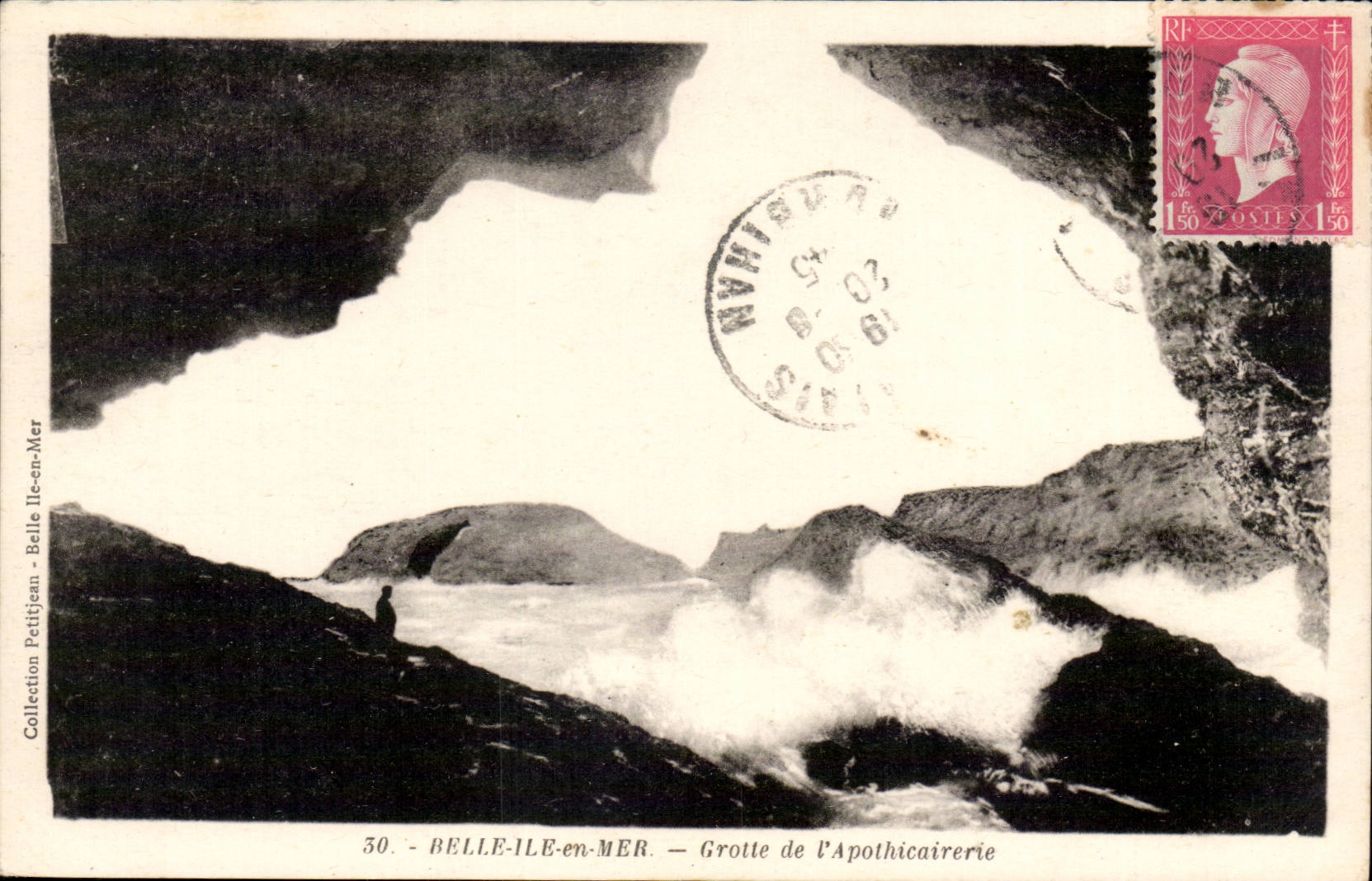 Belle-Île-en-Mer — Grotte de l’Apothicaire — Sammlung Petitjean