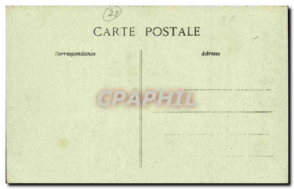 Le Faouet - La Roche de l'Aigle Vallee de l'Elle a Sainte Barbe - CPA  — Rückseite