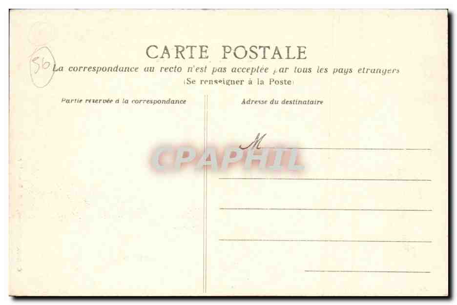 Belle-Île-en-Mer — Grotte de l'Apolhicairerie — Verlag unbekannt, Nr. 86 — Rückseite