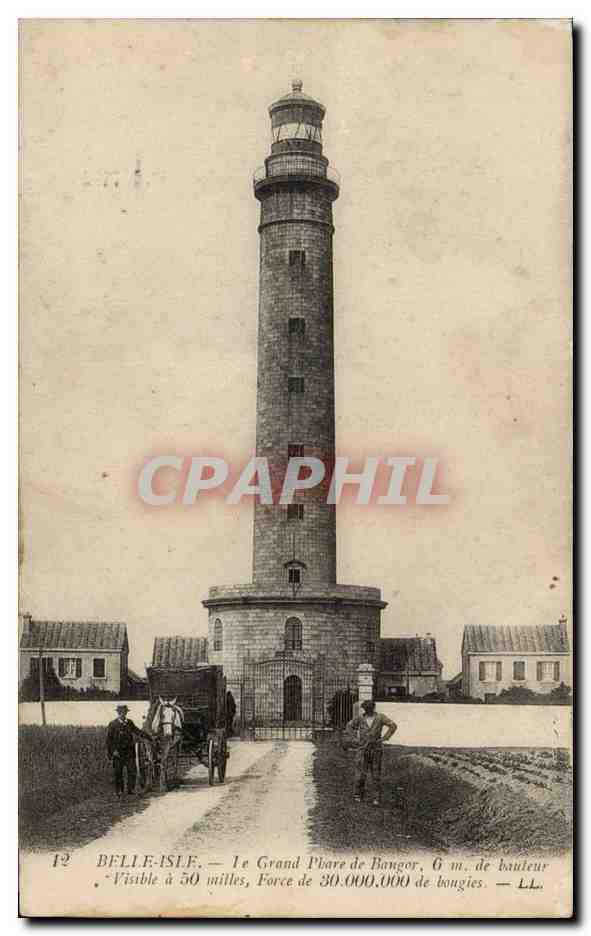 Belle-Île — Le Grand Phare de Bangor — LL