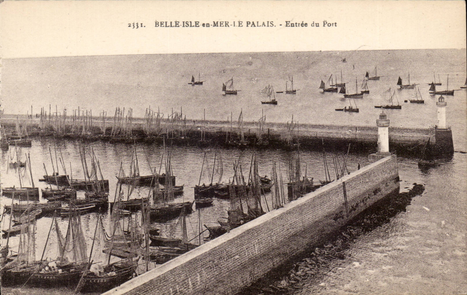 Belle-Île-en-Mer-Le Palais — Entrée du Port — Laurent-Nel, Rennes