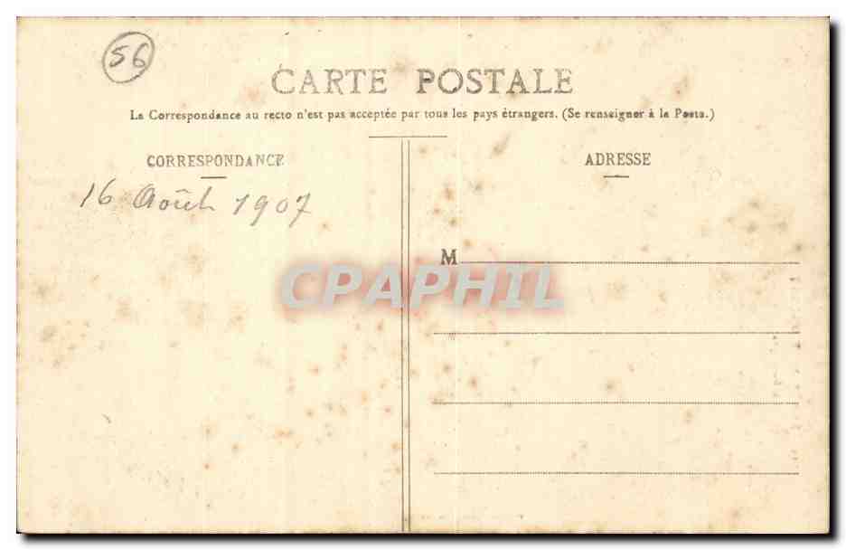 Sainte-Anne-d'Auray — La Basilique — Collection David, Vannes, n°711 — Back