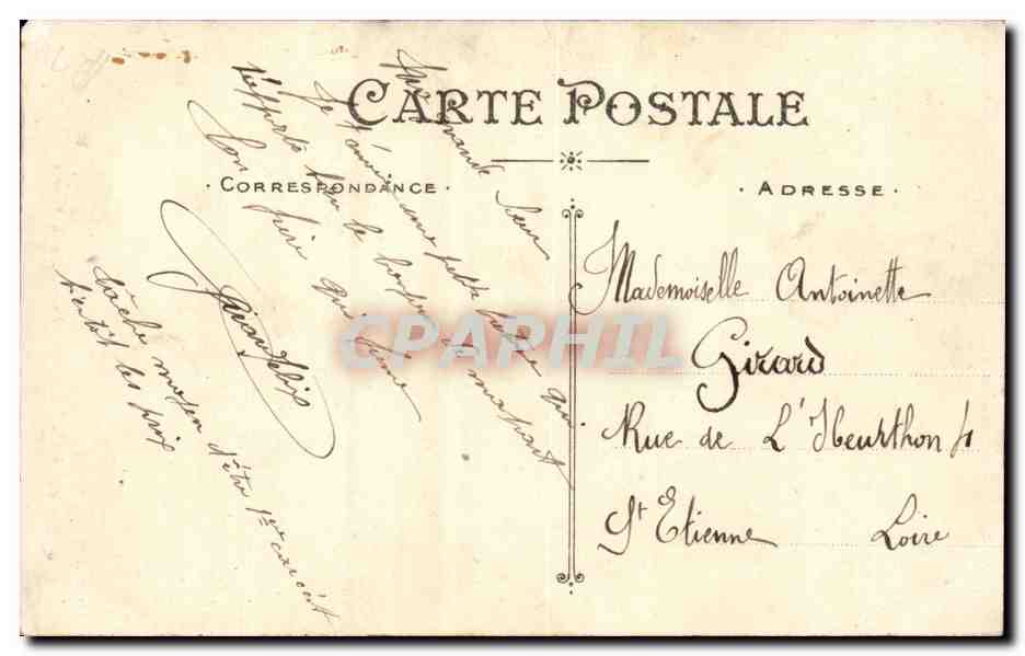 Jeune Fille de Vannes — Morbihan — Ar'aud et Nozais, Nantes — Rückseite
