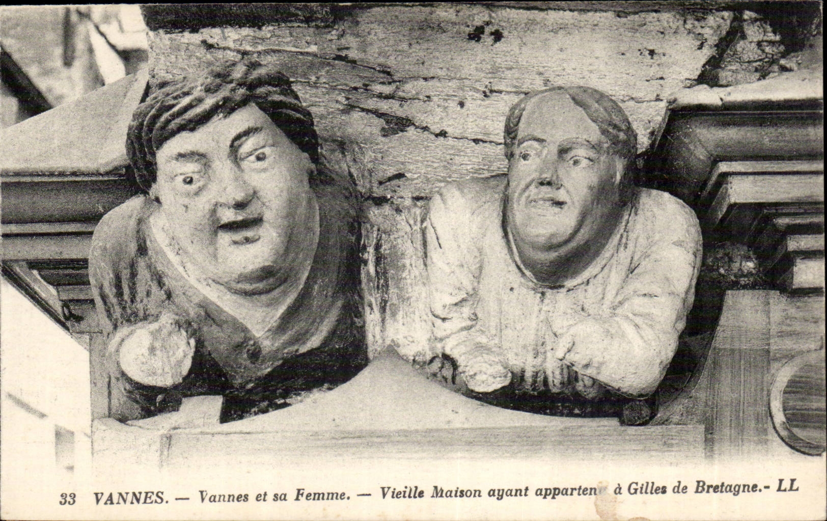 Vannes et sa Femme — Vieille Maison ayant appartenu à Gilles de Bretagne — LL