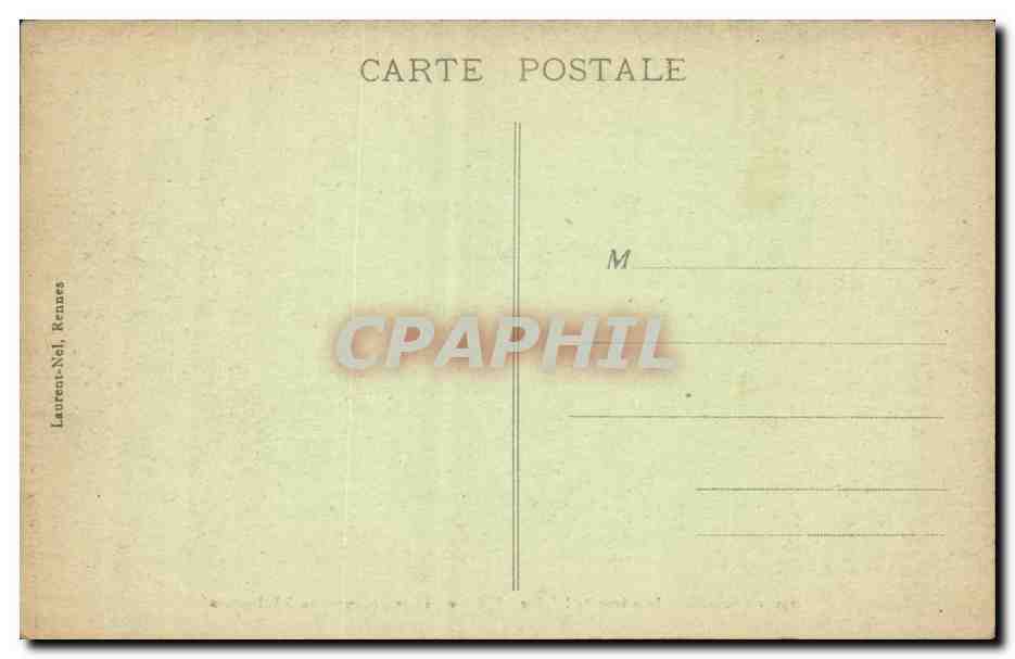 Carnac CPA Interieur de l'eglise Voute ornee de peintures du 17eme — Rückseite