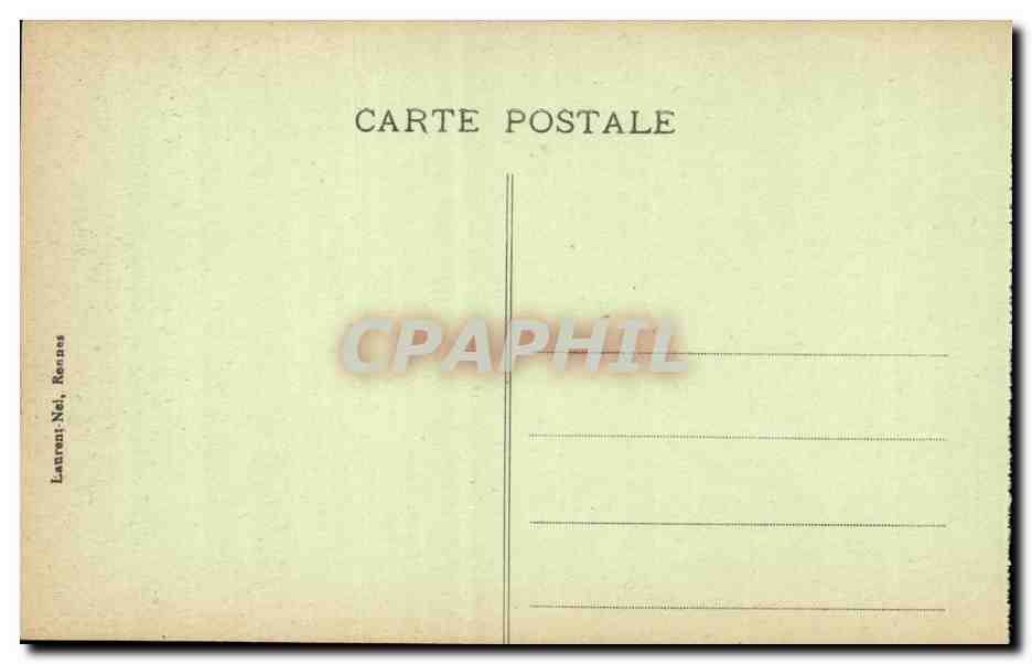 Belle-Île - Eingang zum Hafen von Sauzon — Verlag Laurent-Néi, Rennes, Nr. 2264 — Rückseite