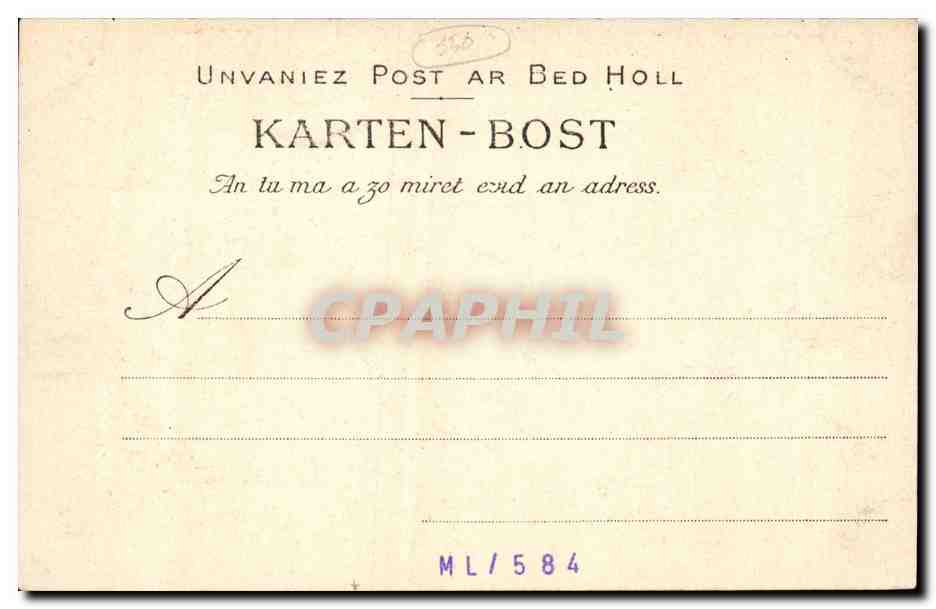 Morgat CPA Le debarquement  — Verso