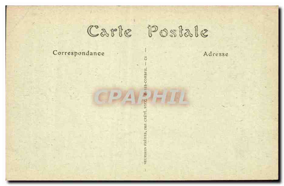 CPA Environs de Saint Pol de Leon CPA Siribil chateau de Kerouzere (cote sud ouest) — Rückseite