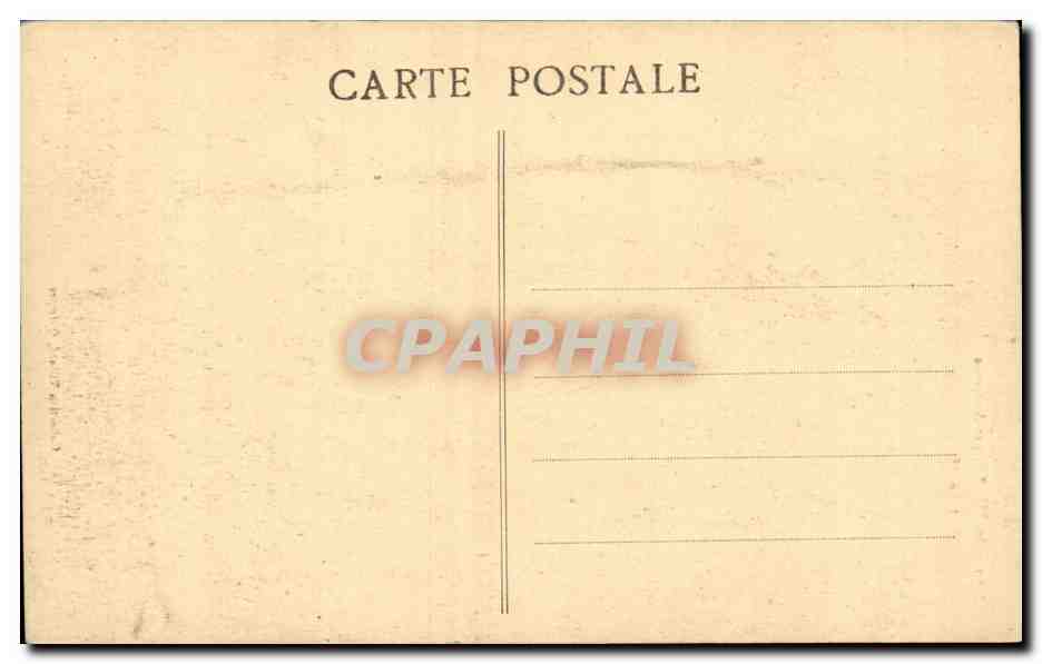 Saint Tugen CPA par Audierne L'eglise — Rückseite
