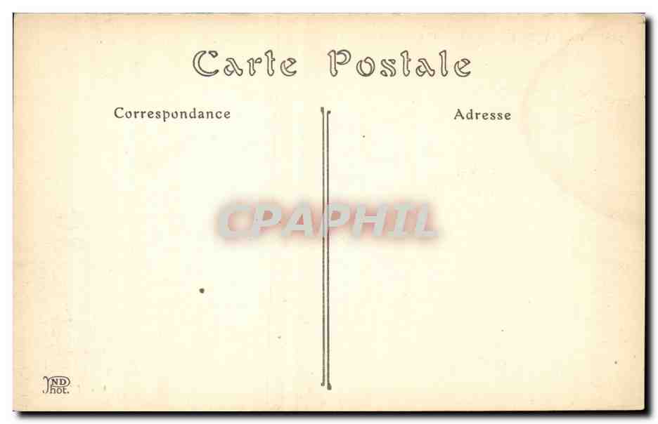 Carantec - La Chaise du Cure - women with beautiful hats watching the sea - CPA  — Rückseite