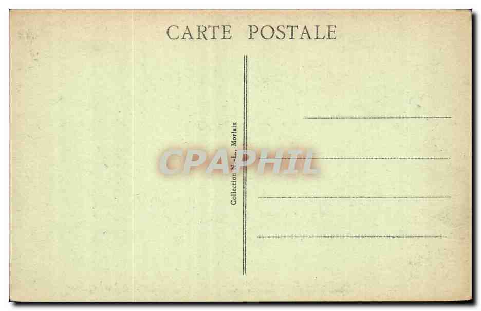 Baie de Morlais - Morlaix - L'ile Louet et le Chateau du Tarreau - CPA  — Rückseite