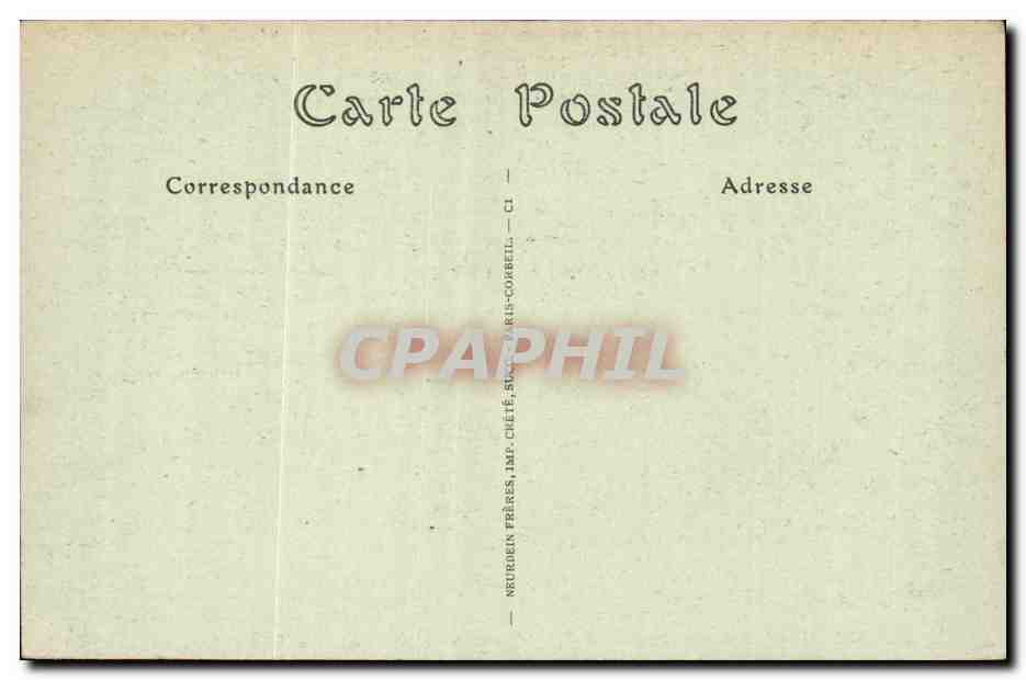 carhaix - Boutique Maison du XVI siecle rue de Pave - CPA  — Rückseite