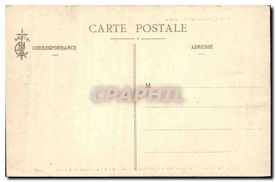 Les Apotres - Porche du Cloitre - CPA  — Rückseite