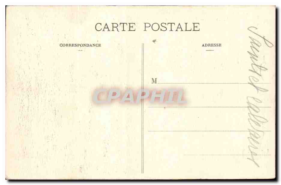 St Thegonnec - Le Calvaire - Details - CPA  — Rückseite