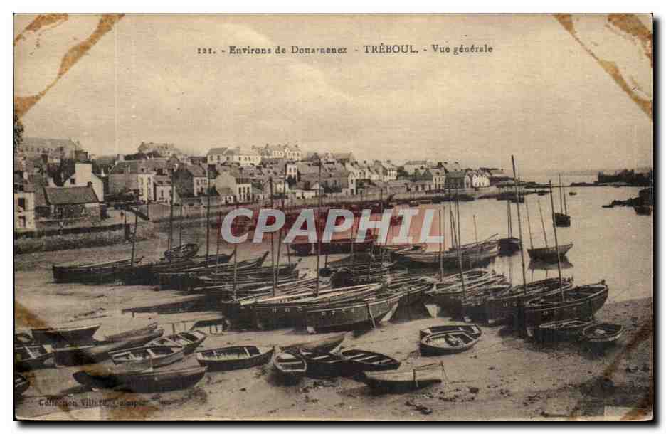 environs de Douarneau - Treboul - Vue Generale - CPA 