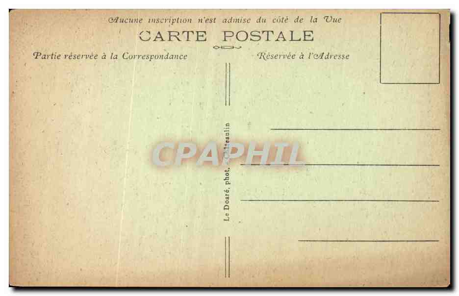 Plougastel Daoulas - a ses enfants morts pour la Pairie - CPA  — Rückseite