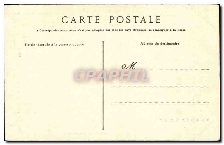 Roscoff - Le Clocher de Notre Dame de Croaz Baz - CPA  — Rückseite