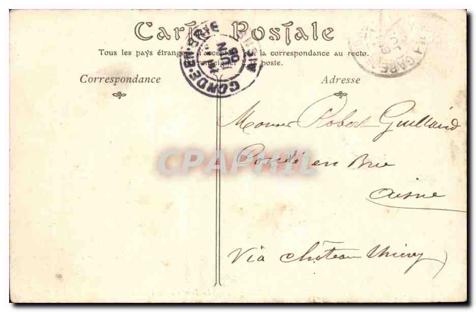 Morlaix - Le Bassin et le Viaduc - CPA  — Rückseite