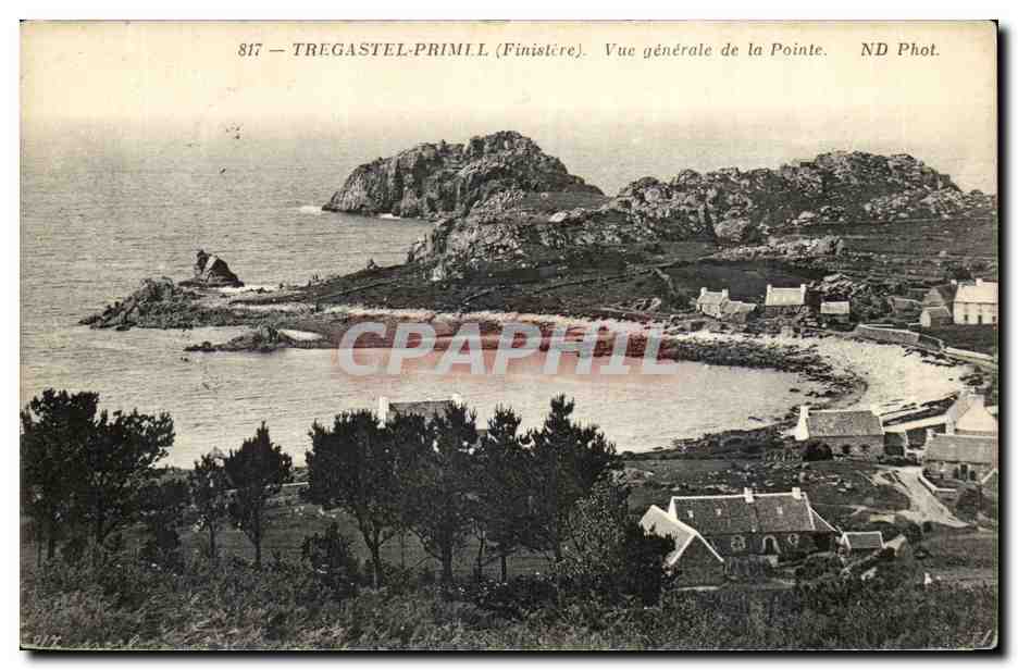 Tregastel Primil - Vue Generale de la Pointe - CPA 