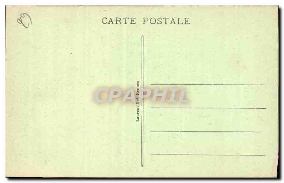 CPA Jeune fille Costume de Pont L'abbe  — Rückseite