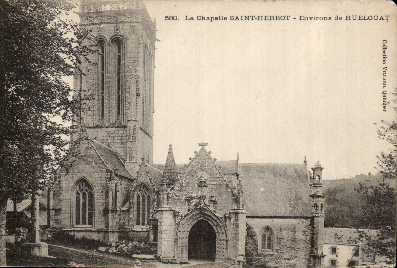 CPA La cahpelle Saint Herbot Environs de Huelgoat