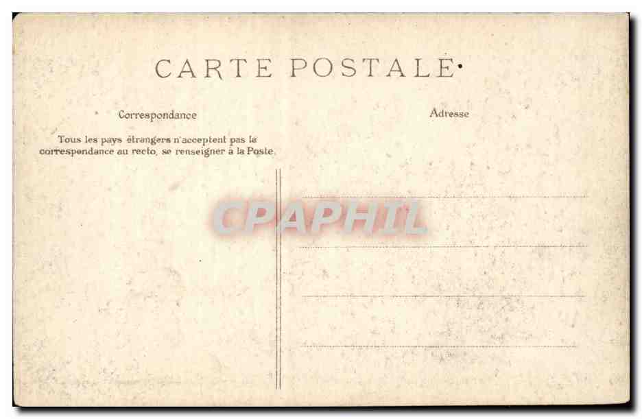 CPA La cahpelle Saint Herbot Environs de Huelgoat — Rückseite