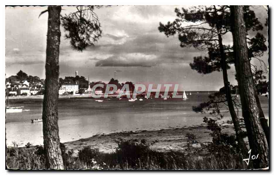 Benodet CPM Vue de Ste Marine vers le large