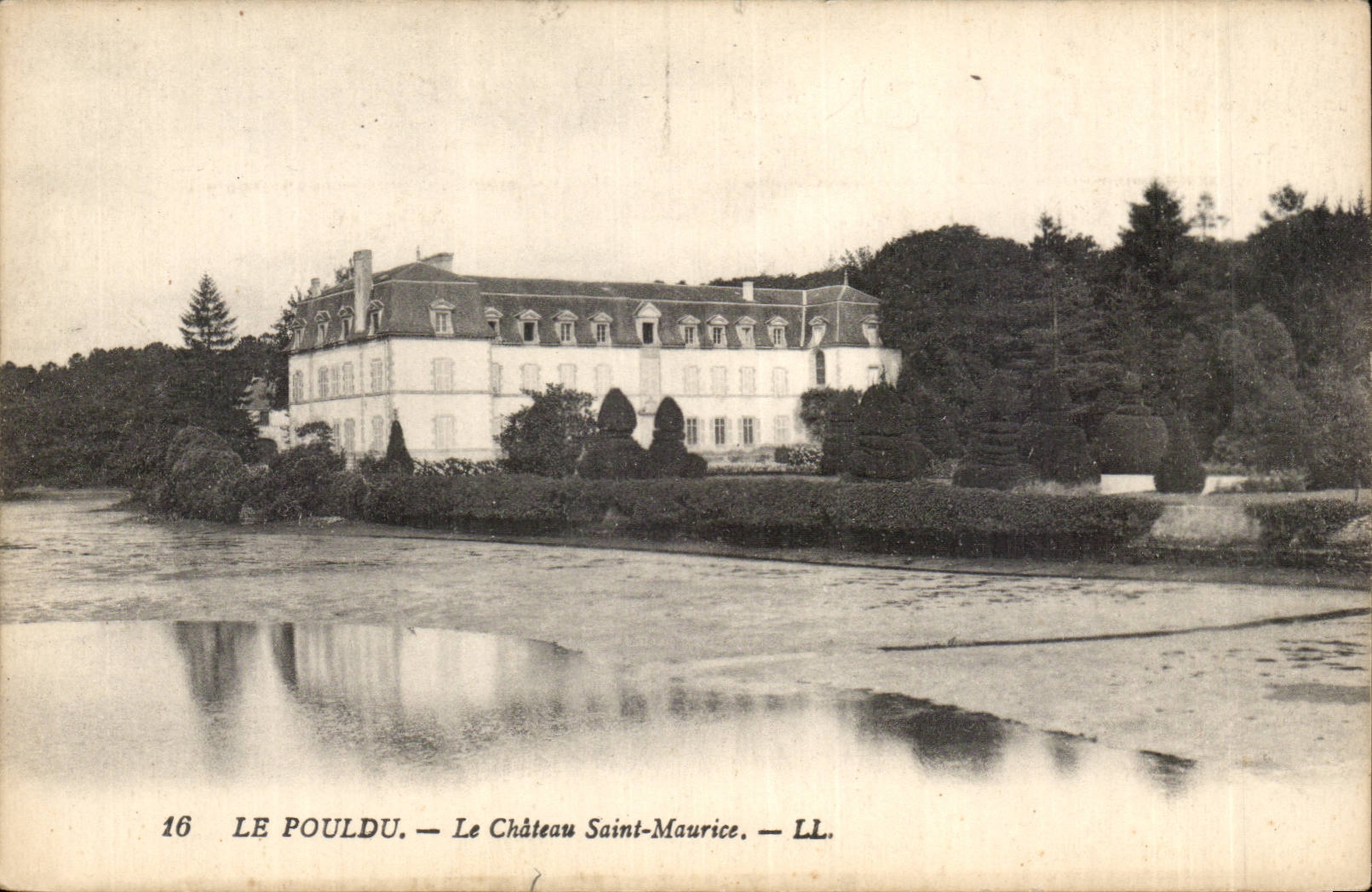 Le Pouldu CPA Le chateau Saint Maurice