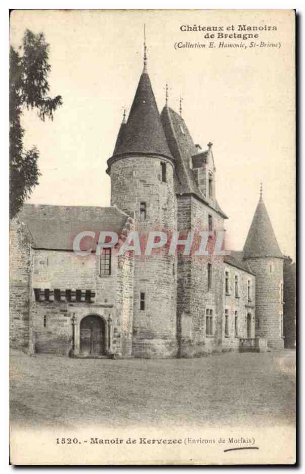 Manoir de Kervezec CPA Environs de Morlaix