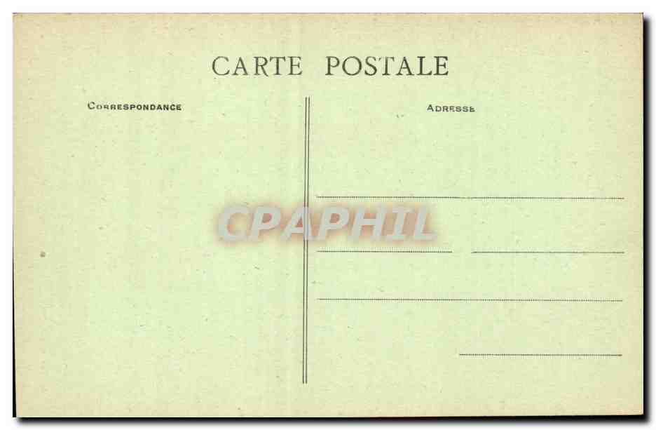 Penmarch CPA Le phare d'Eckmuhl Cent milles de portee (lighthouse) — Rückseite