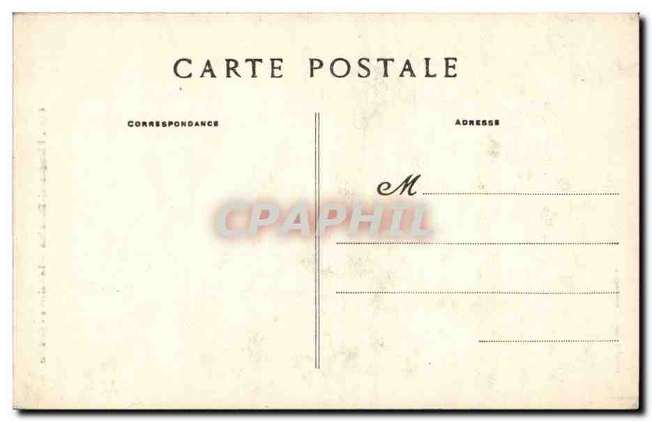 Plougastel DAoulas CPA Le calvaire Cote Esdt — Rückseite