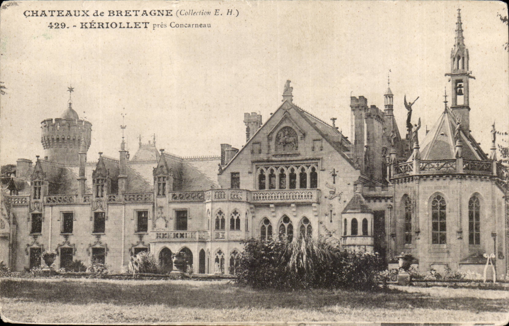 Châteaux de Bretagne — Kériollet près Concarneau — Collection E.H. n°429