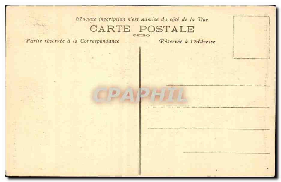 Coiffe de GOUÉZEC — una de las más originales de Bretaña — Coll. B. Hamonite, St-B. — Reverso