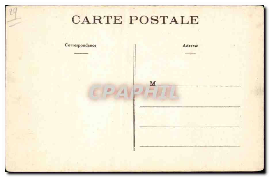 Lampaul Guimiliau CPA Interieur de l'eglise — Rückseite